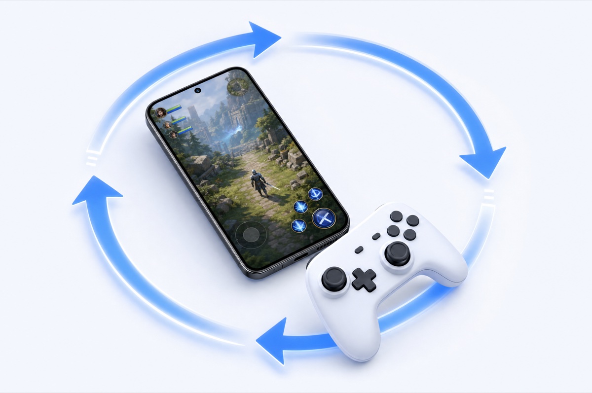 Run Android Games Remotely on Real Phones